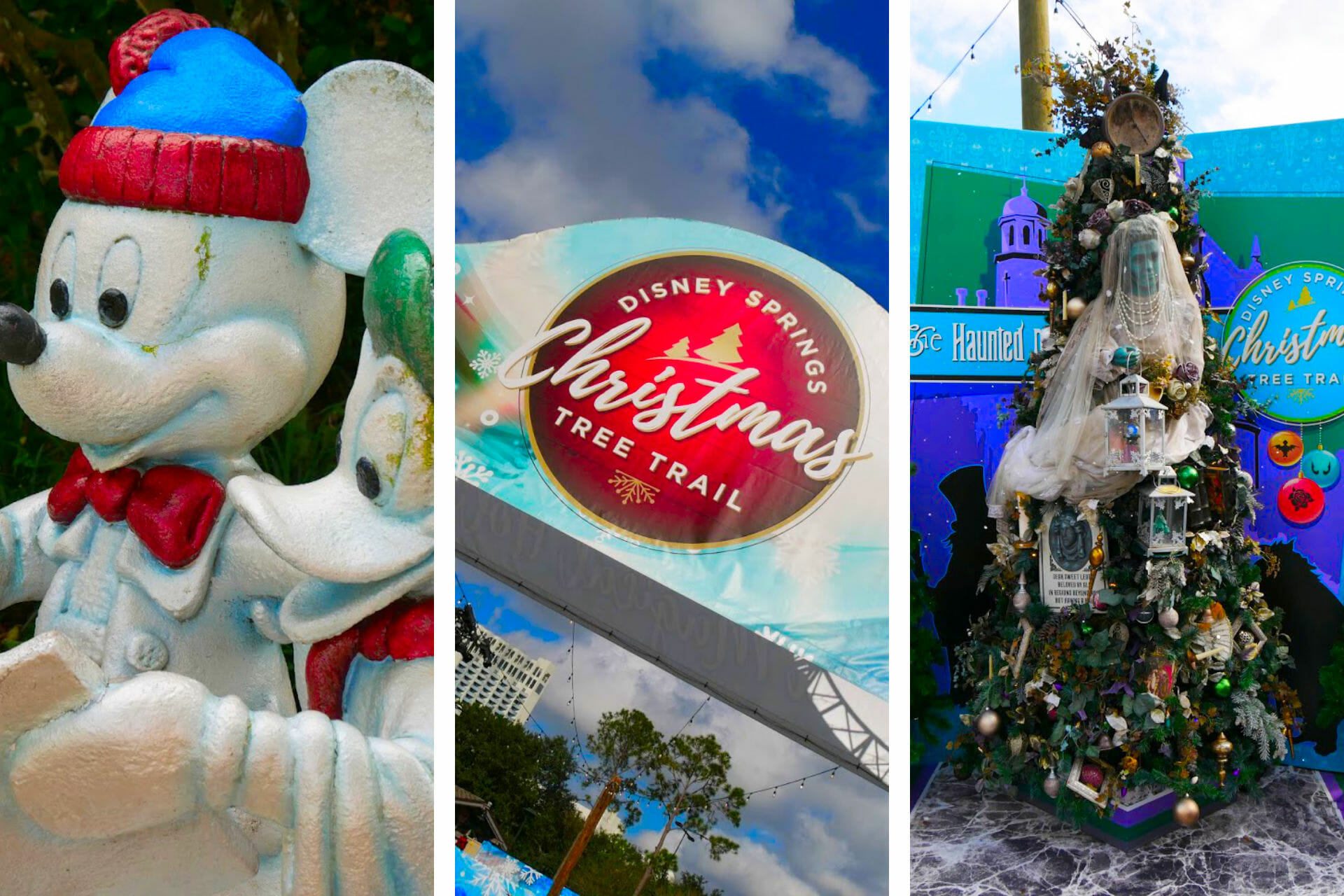 2022 Disney Springs Christmas Tree Trail Tips + Tons of Pics All